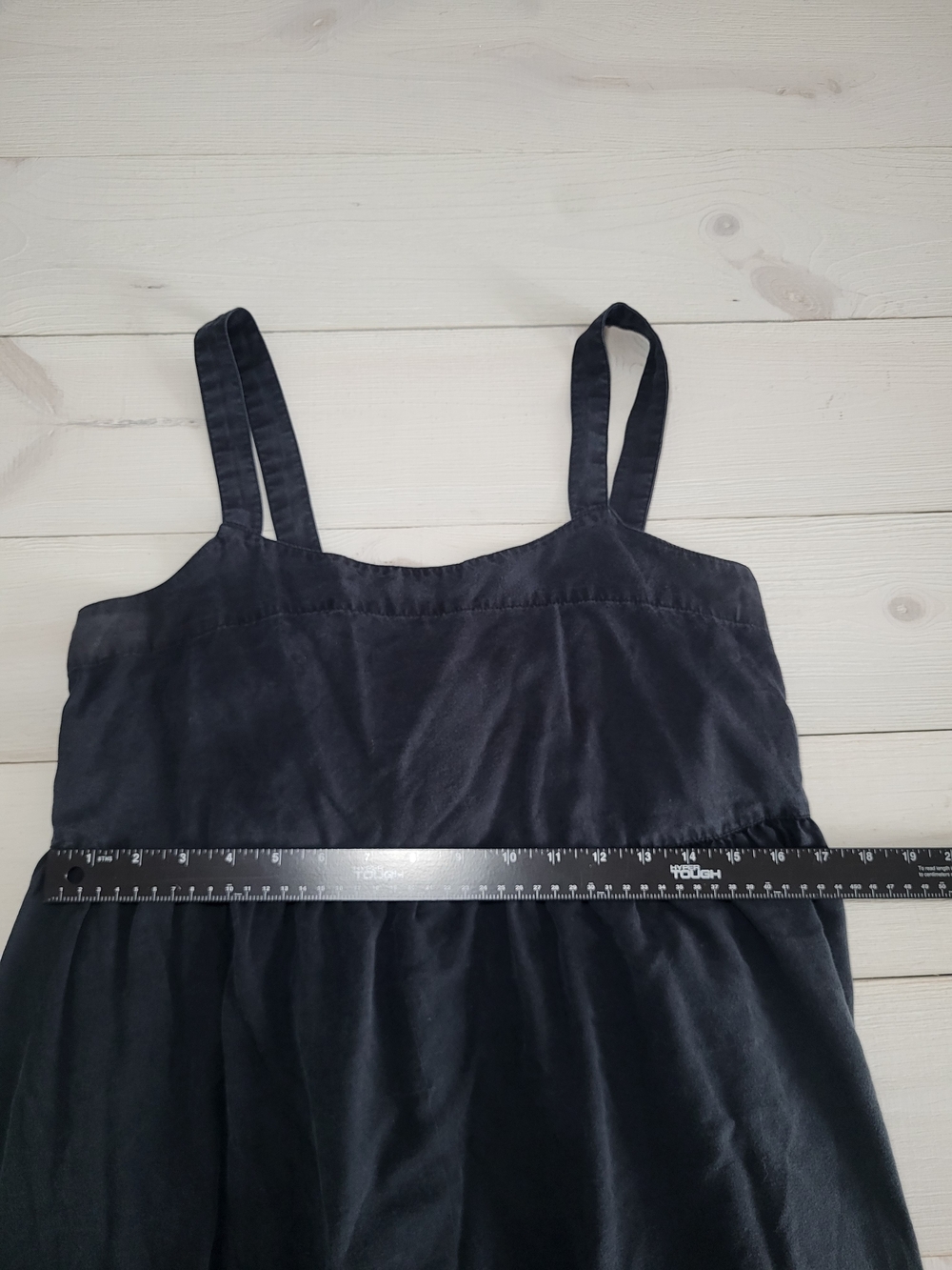 The Drop Tiered Maxi Dress Flowy Overall Style Straps Teachercore. - Picture 7 of 8